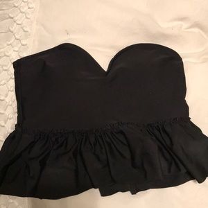 Kortni Jeane Black Sweetheart Peplum